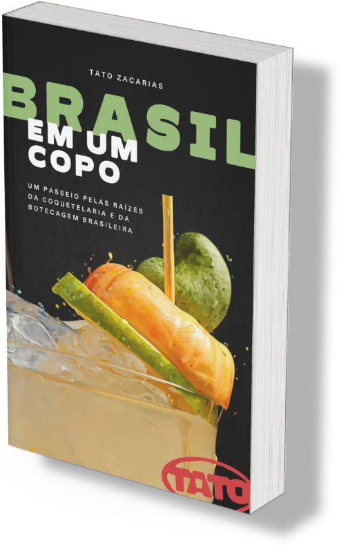 Capa do e-book Brasil em um Copo, de Tato Zacarias