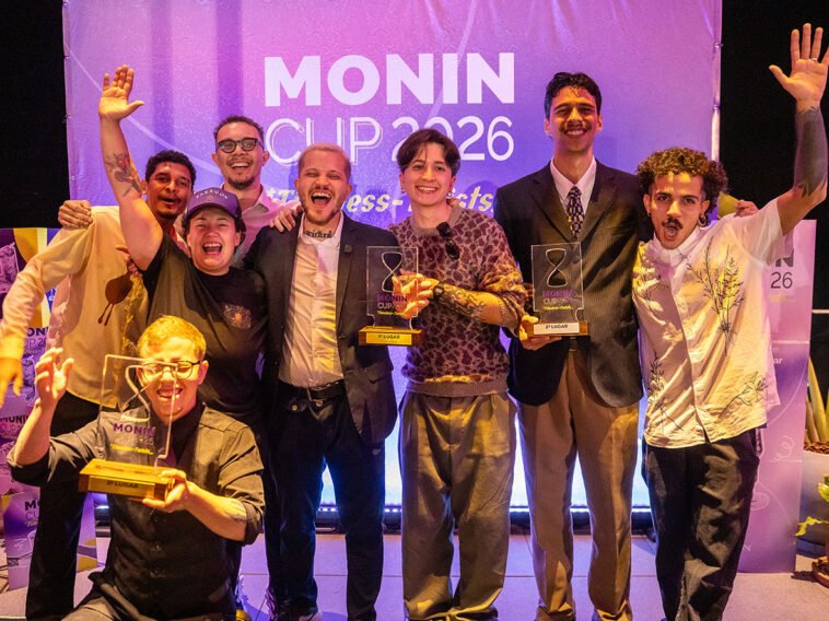 Celebração da premiação da etapa brasileira da MONIN CUP 2026, com os troféus dos vencedores